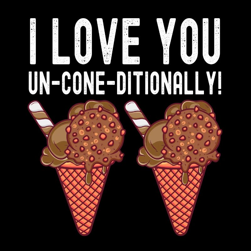 I Love You Un-cone-ditionally Creme