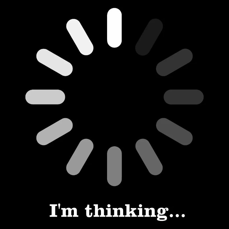 Colorful Loading Thought