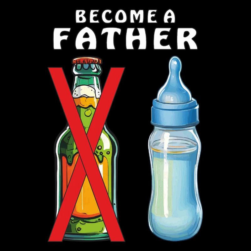 BABY BOTTLE BECOME A FATHER