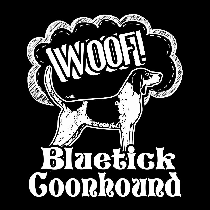 Woof Bluetick Coonhound