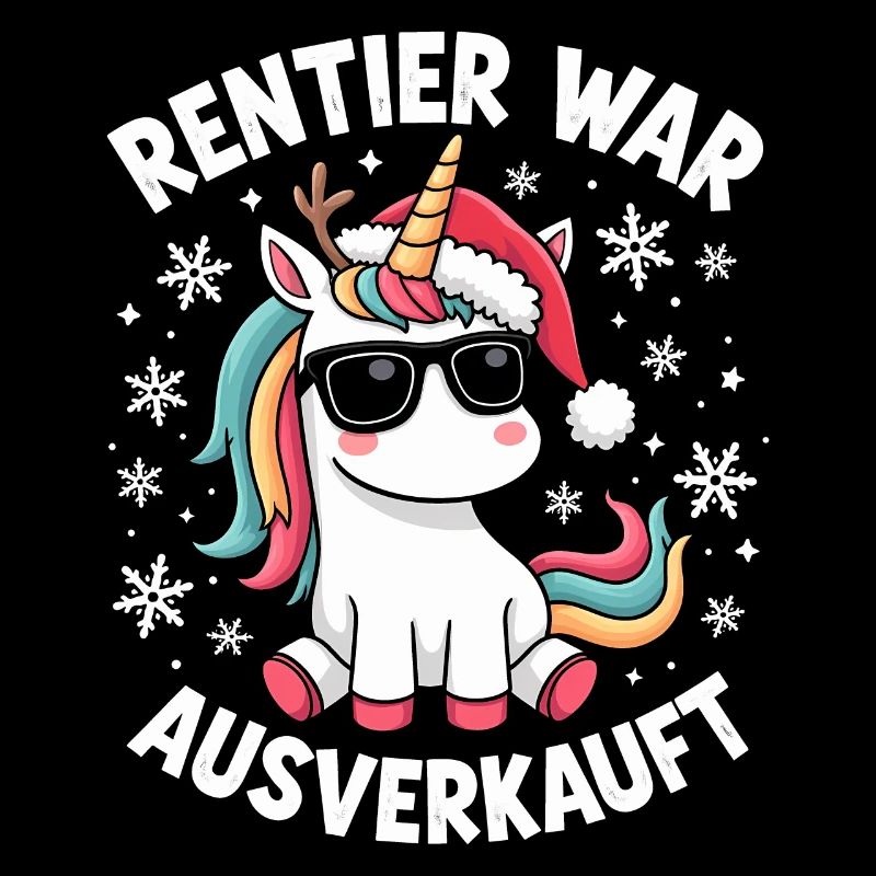 Rentier war ausverkauft Einhorn