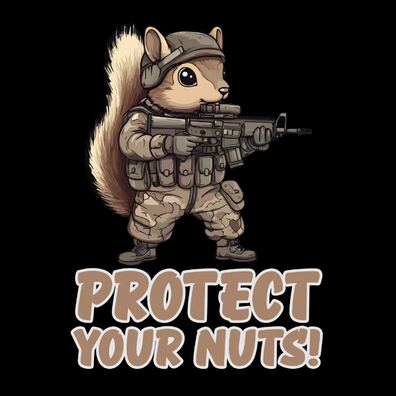 Protégez votre Nuts Ninja Squirrel