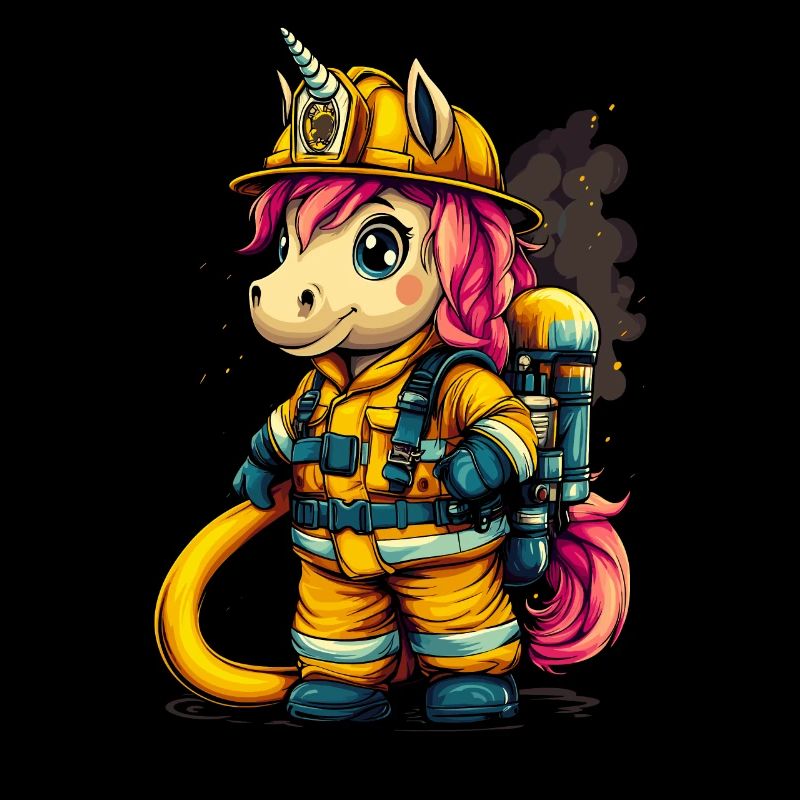 Feuerwehrmann Einhorn