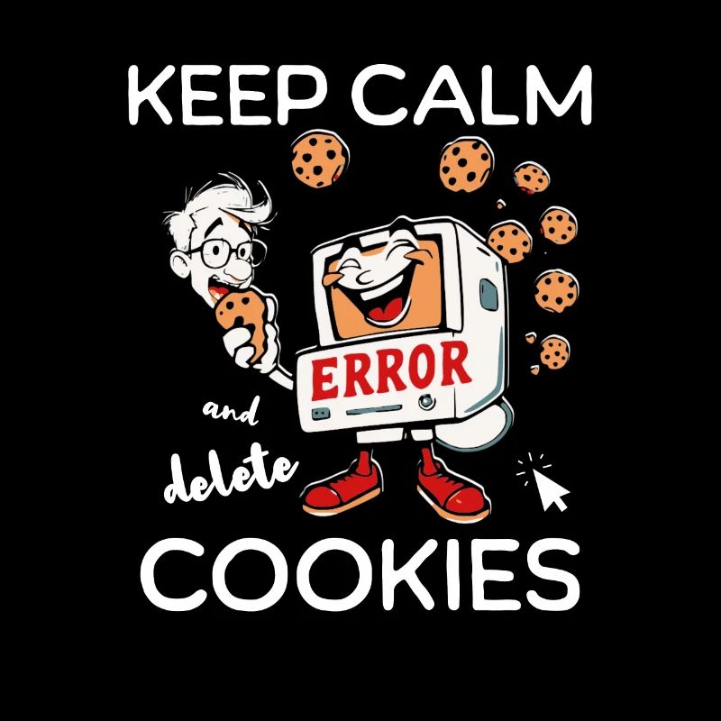 Keep Calm And Delete Cookies IT Nerd