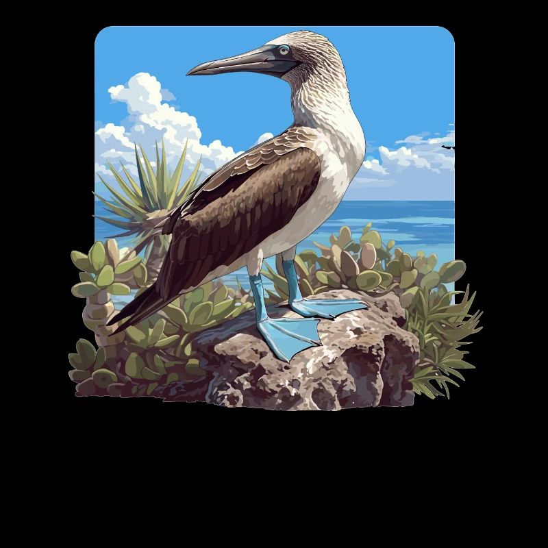 Blue-footed booby