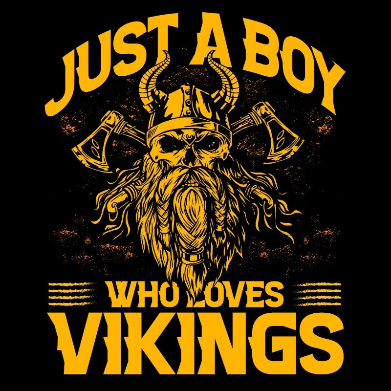 Nur ein Junge, der Wikinger liebt