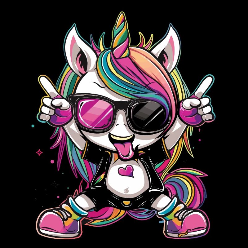 Süßes Einhorn, Bunte Einhörner
