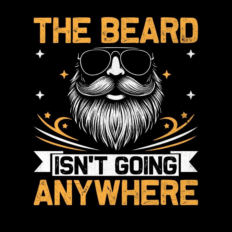 Der Bart geht nirgendwo hin Bärte Gesichtsbehaarung