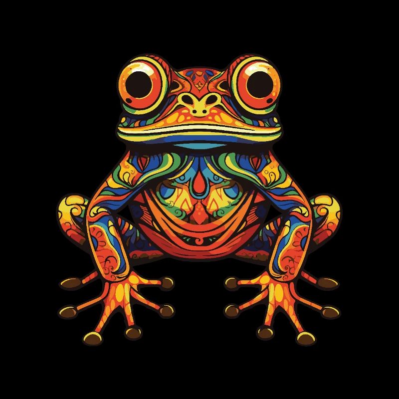 Frosch Porträt