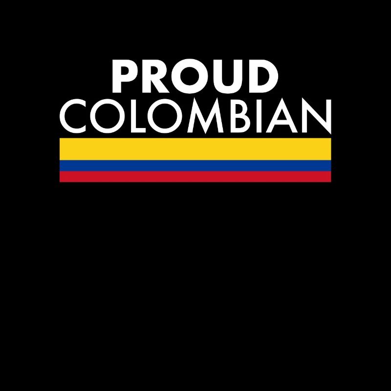 Fier Colombie Colombie Drapeau colombien