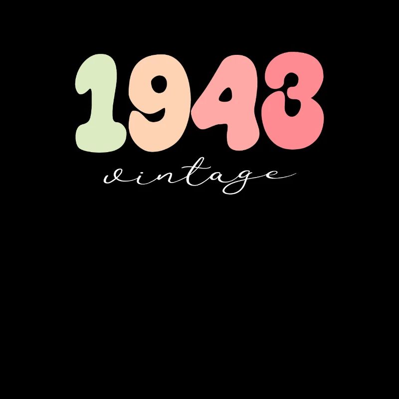 1943 Anniversaire Année de naissance