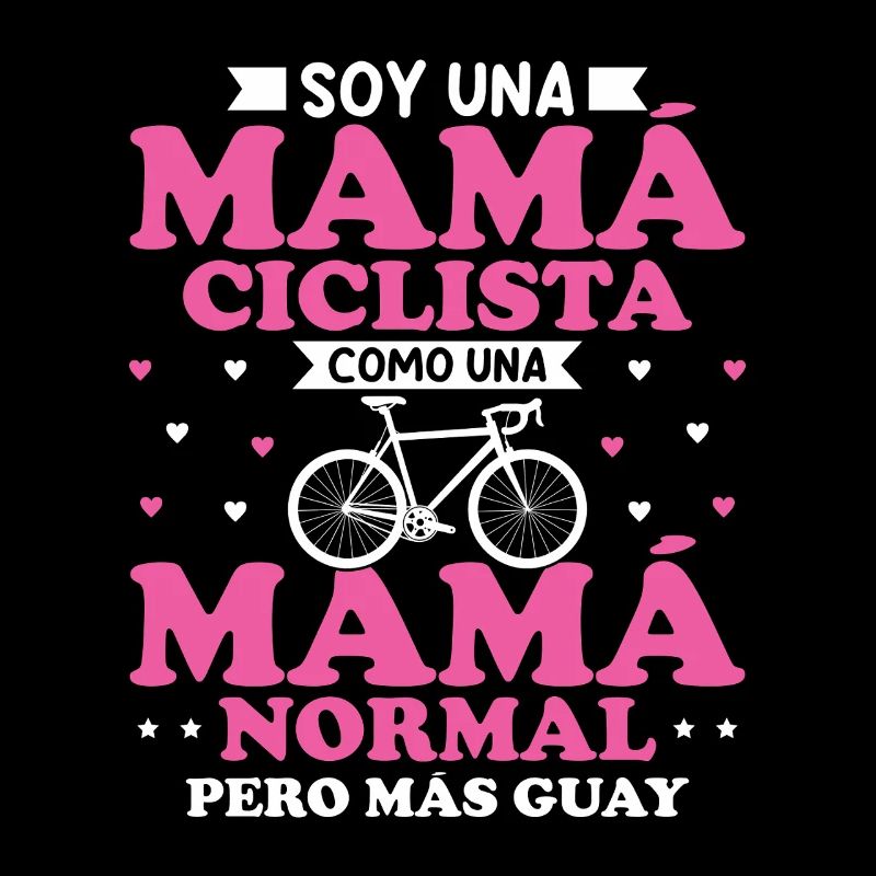 Ich bin eine Fahrrad-Mama wie eine normale Mutter