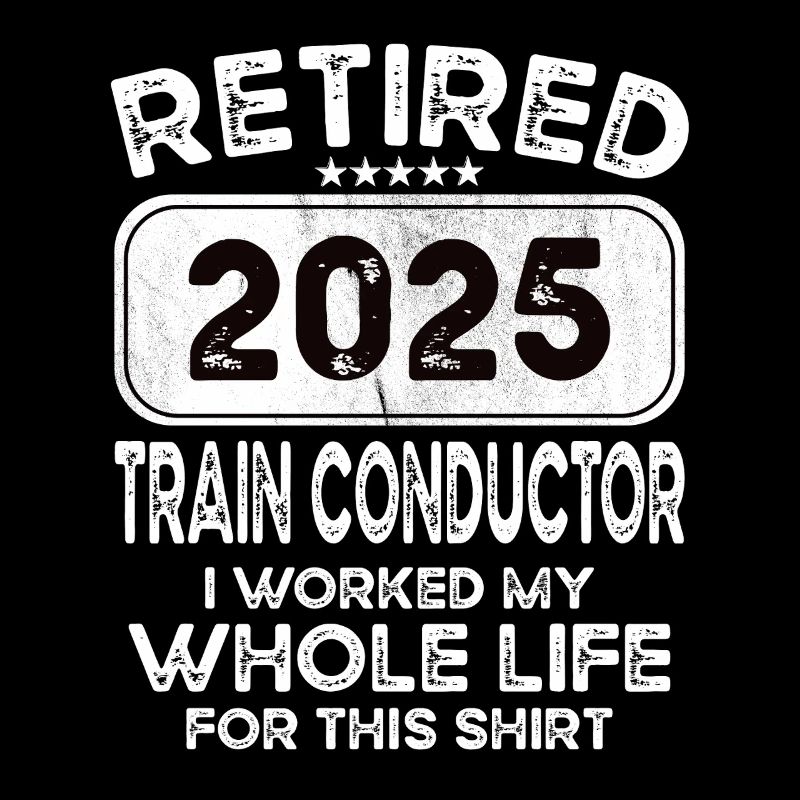Retired Train conductor 2025
