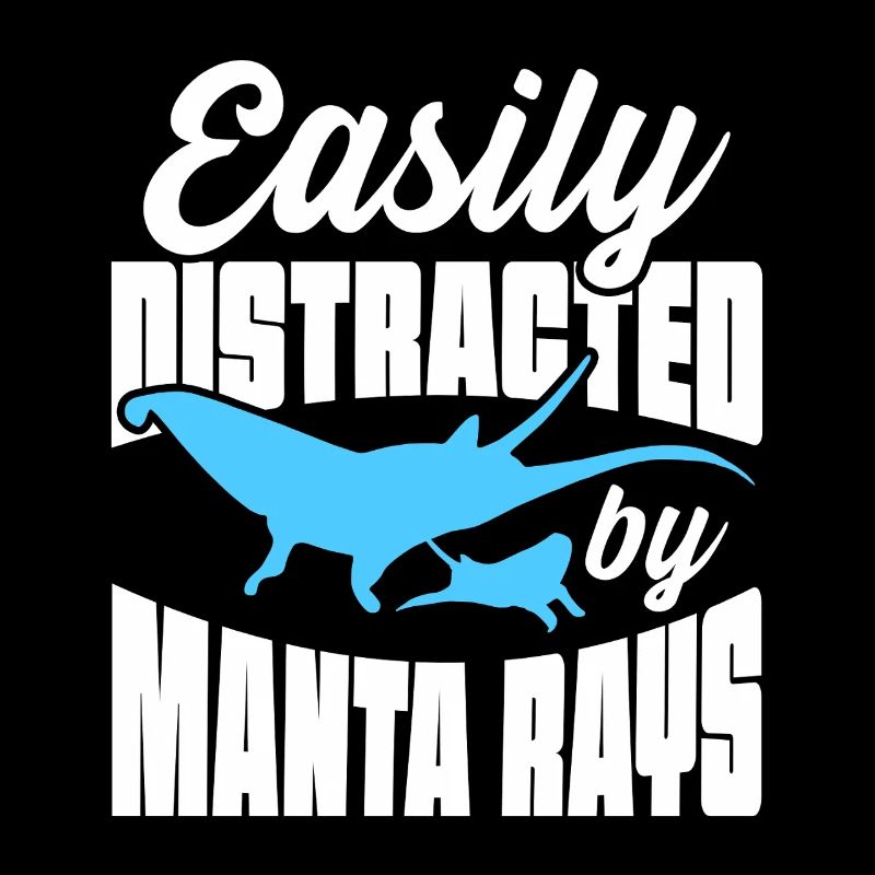 Easily Distracted By Manta Rays Deep Sea Diving