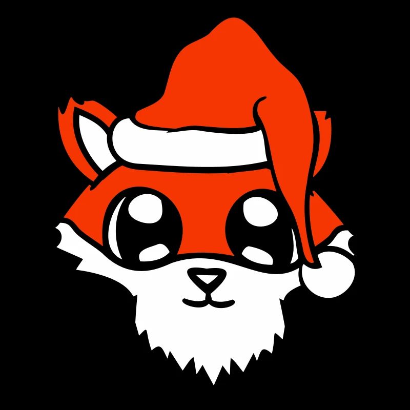 Fuchs Rotfuchs Weihnachtsmann Weihnachten Geschenk