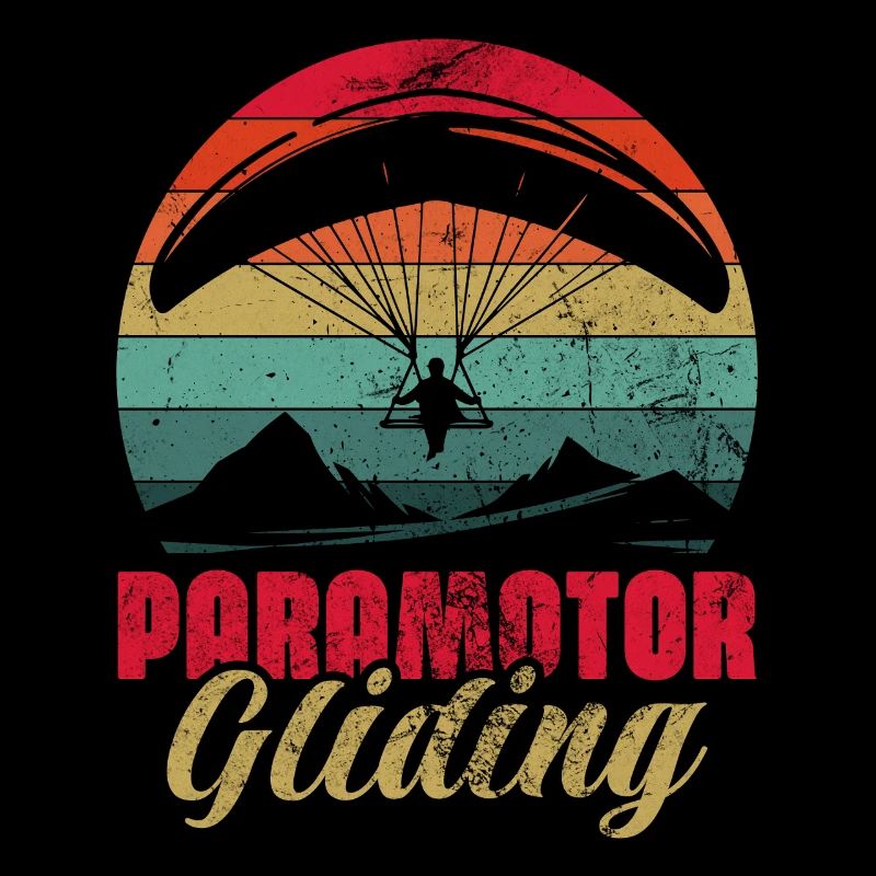 Paramotor Gliding Aviation Ultralight Paragliding