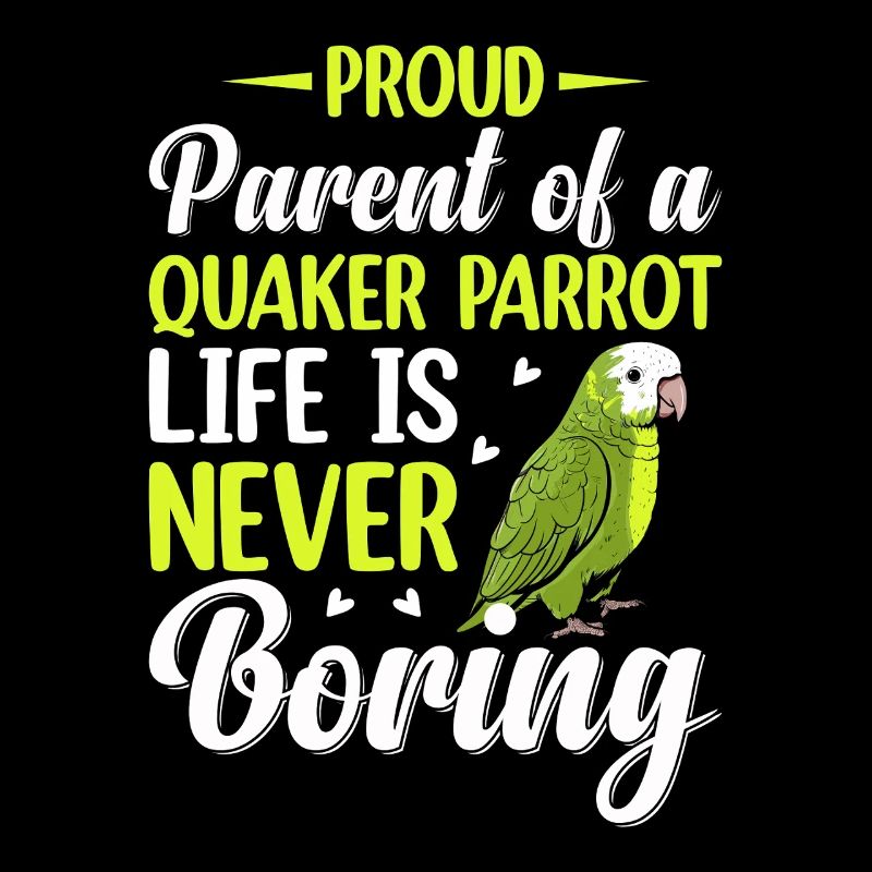Green Monk Actor Quaker Conure Parrots