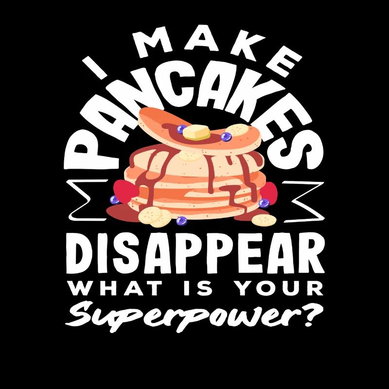 I make pancakes disappear