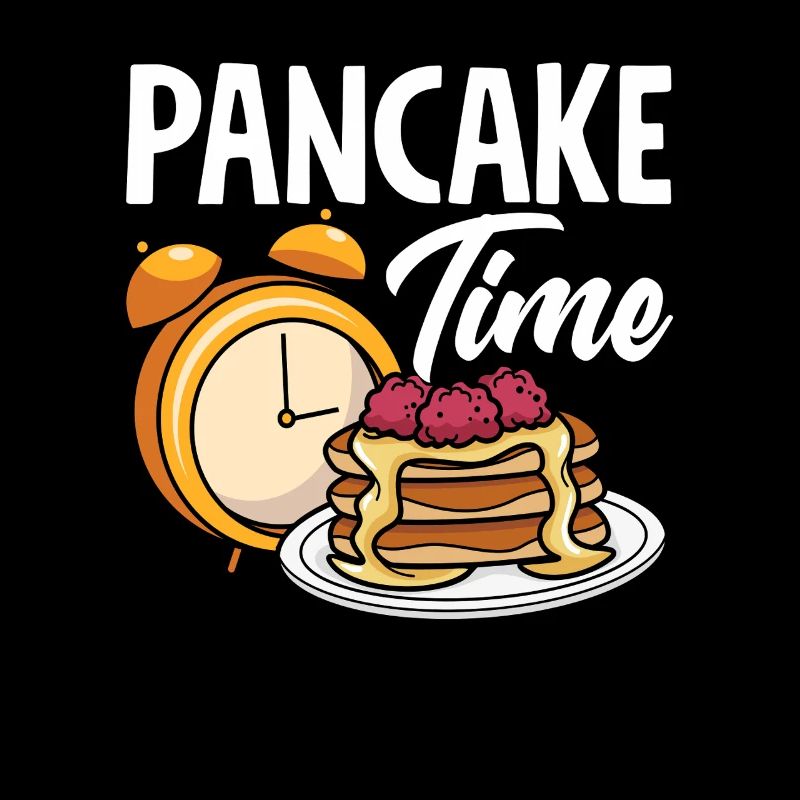 Pancakes Time for delicious enjoyment