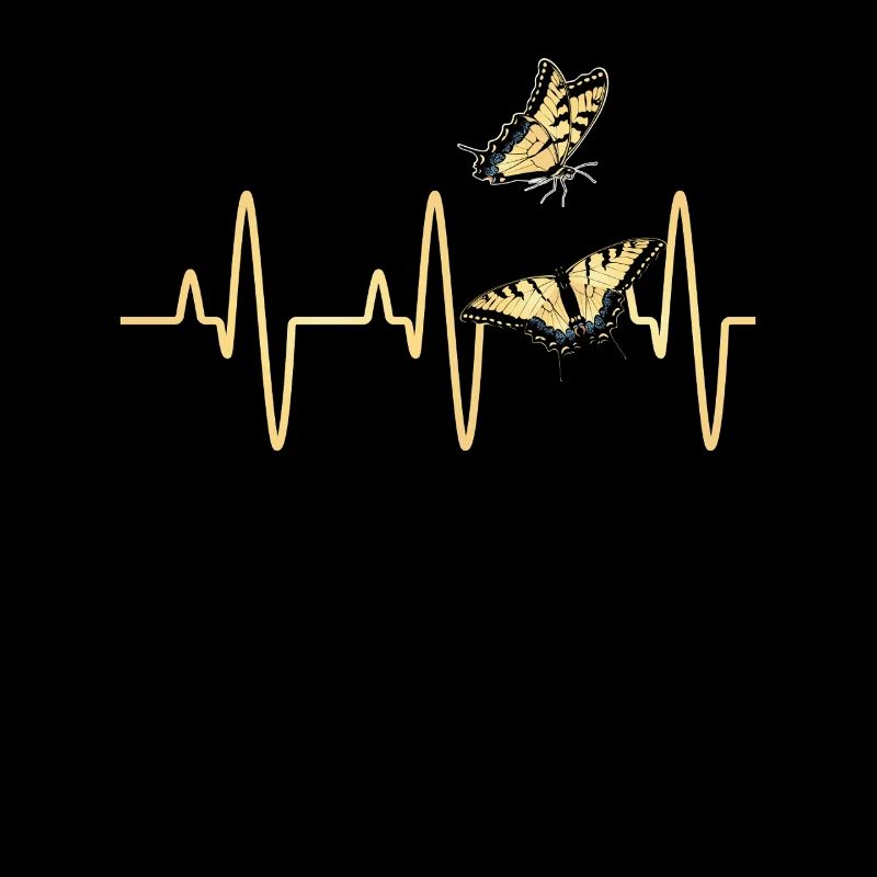 Tiger Swallowtails Sind Eine Mädchen Beste
