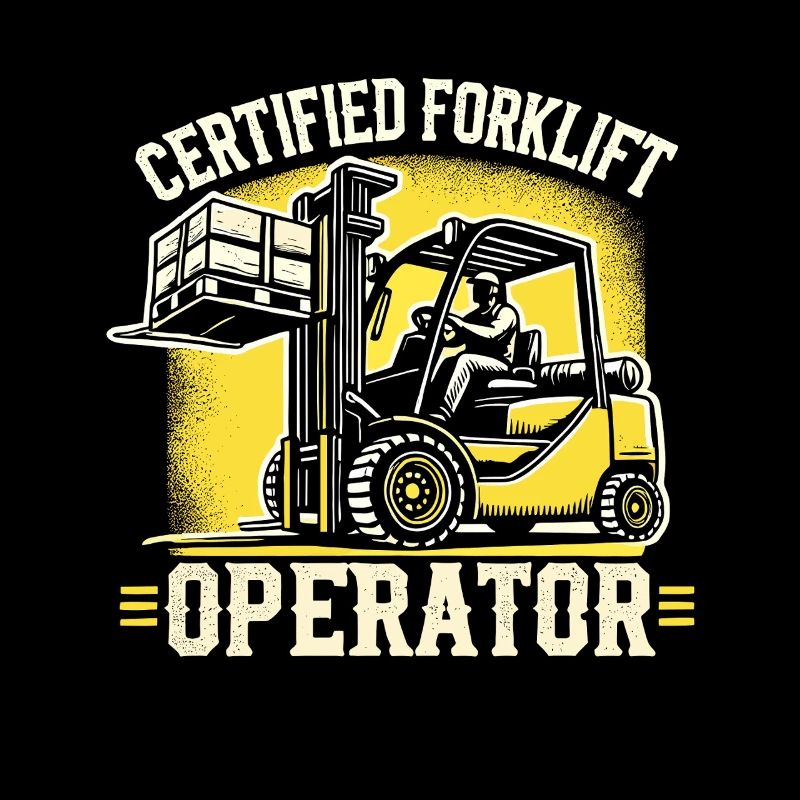 Zertifizierter Gabelstaplerfahrer