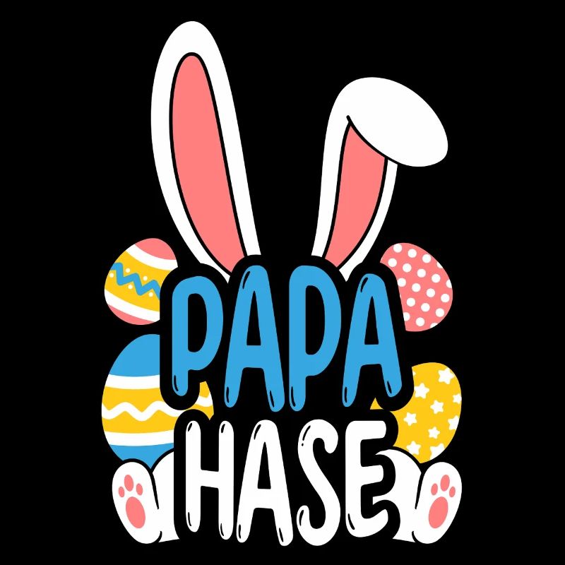 Papa Hase Geschenk Ostern Hasen Papa