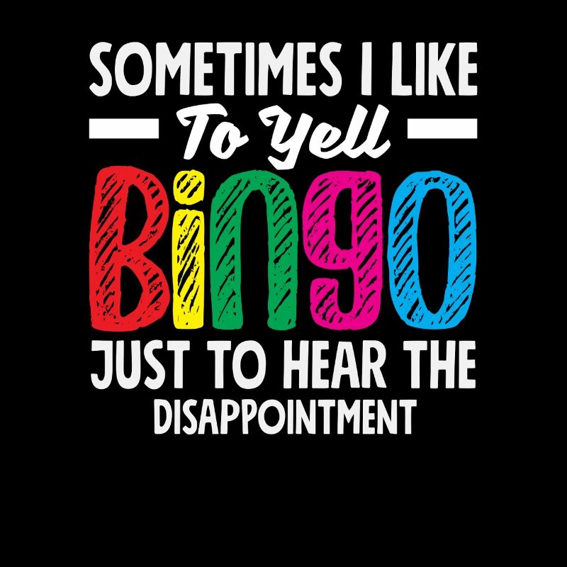 Joueur de bingo Citation drôle Conception