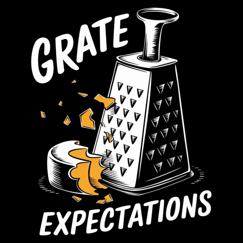 Grate Expectations Pun Design