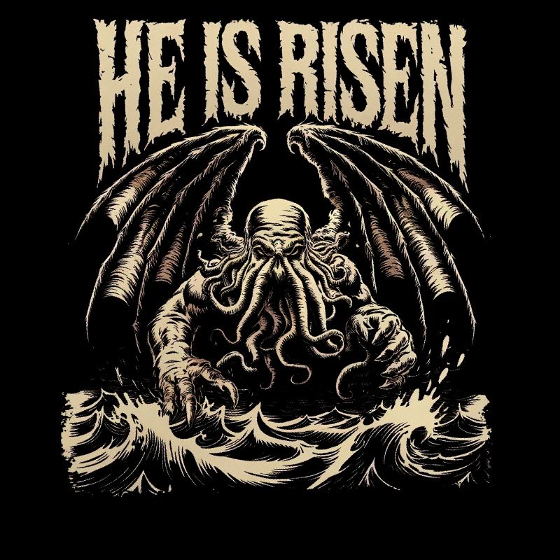 Cthulhu, He Is Risen, Vintage Cthulhu