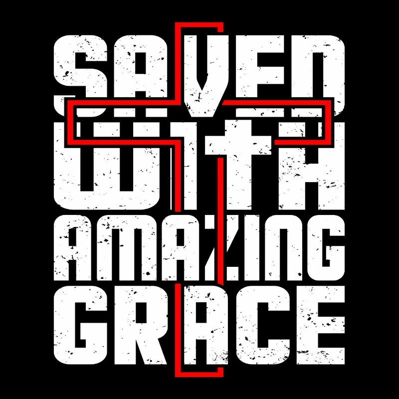Saved with amazing grace