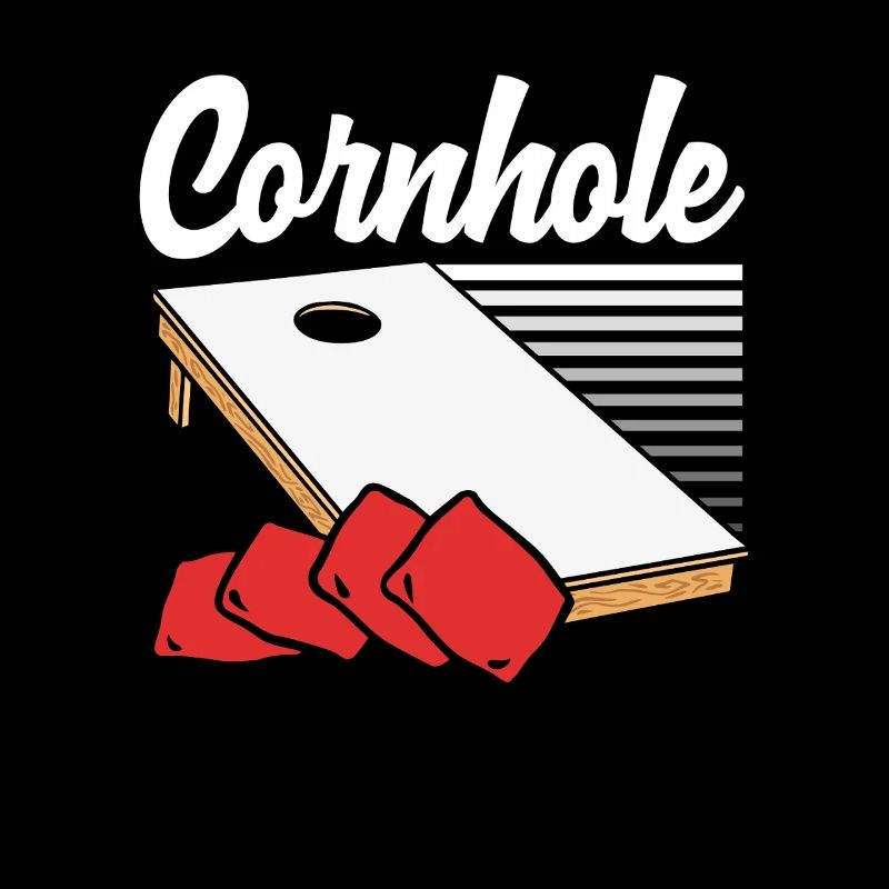Cornhole Spieler Stilvolles Cornhole Design