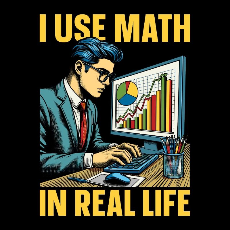 Statistician I Use Math In Real Life Mathematician