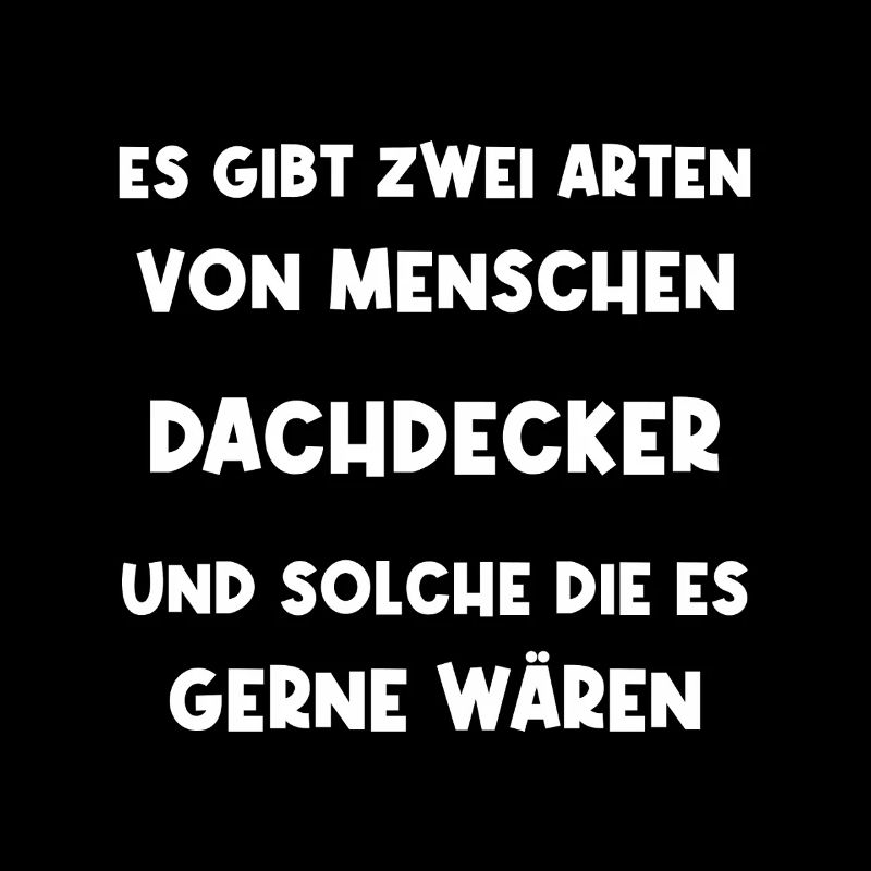 Dachdecker Lustig Handwerker