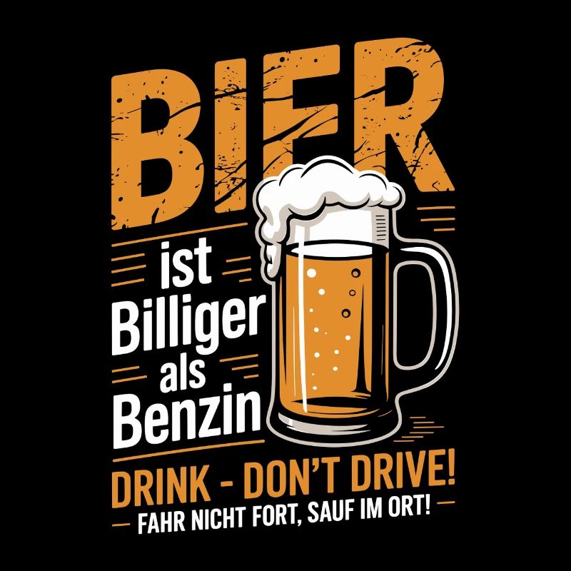 Witziges Bier Design