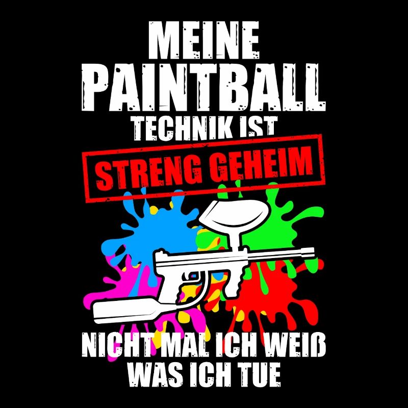 Paintball Technik Gotcha Paintballspieler