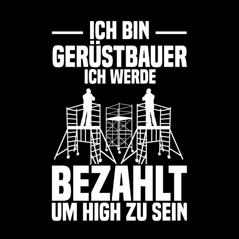 Gerüstbau Handwerker Bauarbeiter Rohre Gerüstbauer