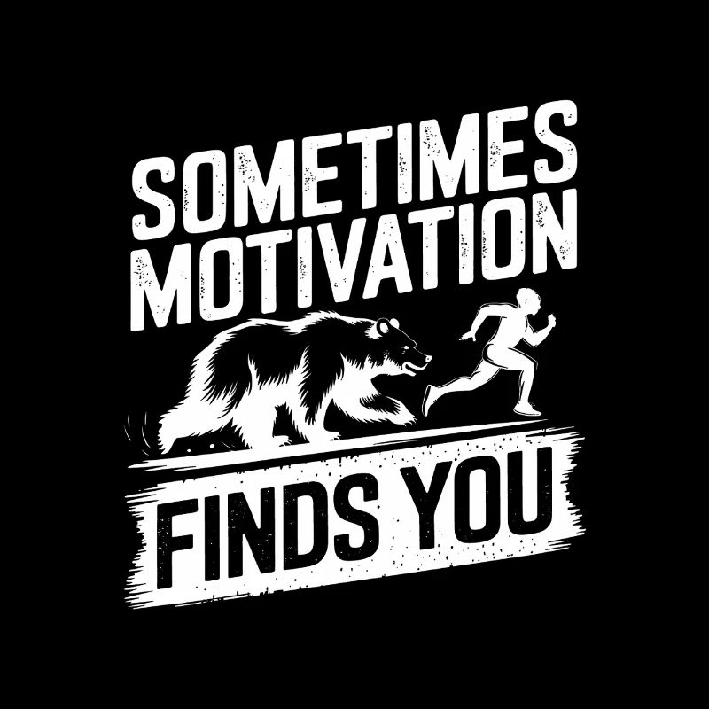 Parfois, la motivation vous trouve ! Jogging de course