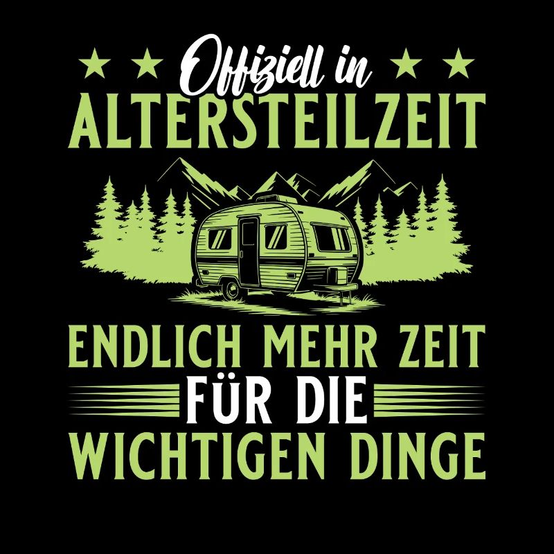 Altersteilzeit Wohnwagen Camping Frührente