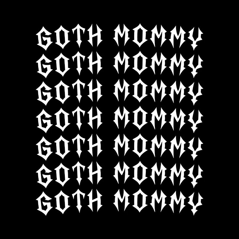 Goth Mommy! Gothic Aesthetics Y2K Cross