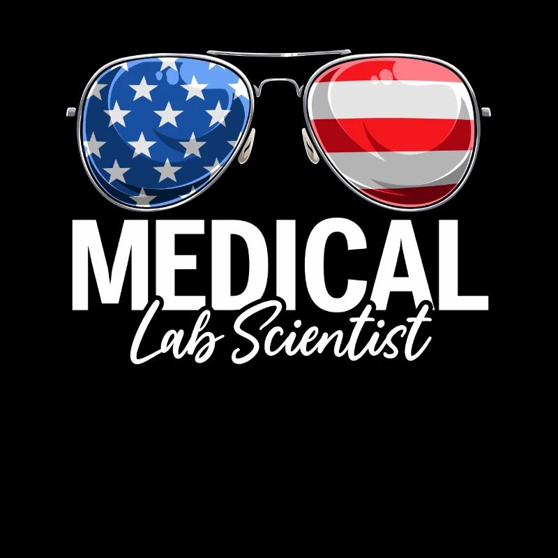 Medical Lab Scientist USA Sunglasses MLS Lab