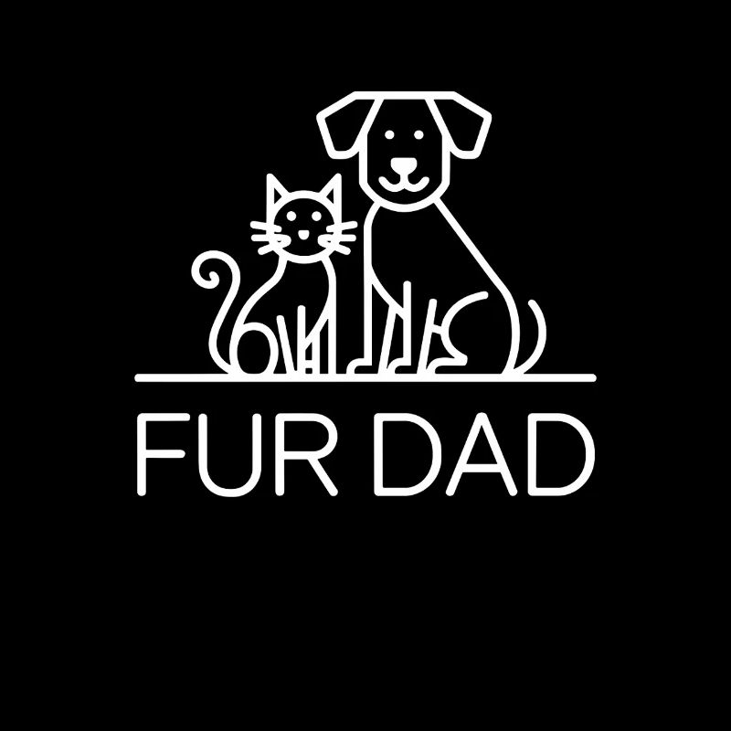 Pour papa chien chat aimant animal de compagnie