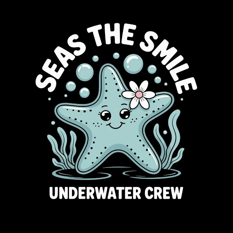 Süßes Seestern Design