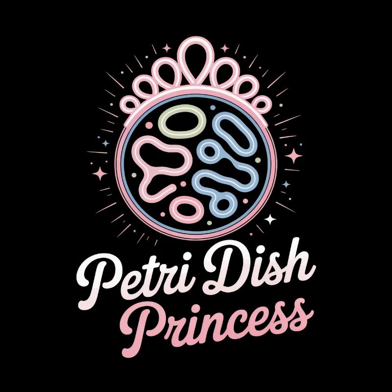 Boîte de Pétri Princesse Microbiologiste