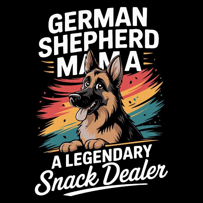 German Shepherd Mama, Legendary Snack Dealer