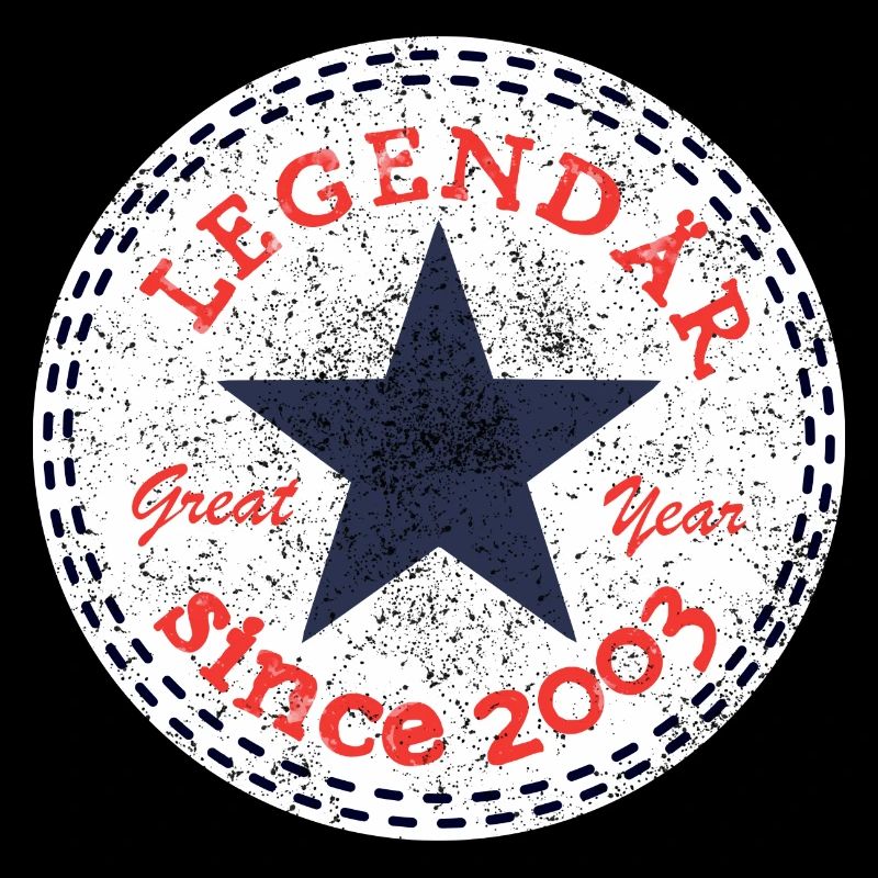 18. Geburtstag Geschenk Mädchen Junge since 2003