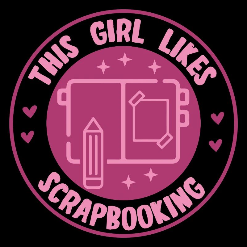 Mädchen mag Scrapbooking Hobby Crafter Designer