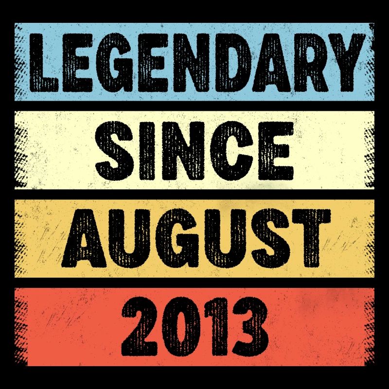 9 Years Old Legendary Since August 2013 9th