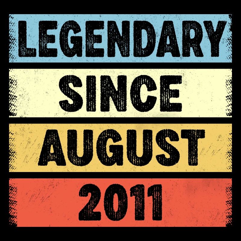 Legendary Since August 2011 11. Geburtstag
