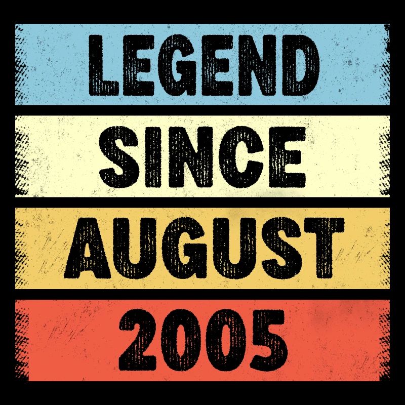 Legend Since August 2005 17e anniversaire