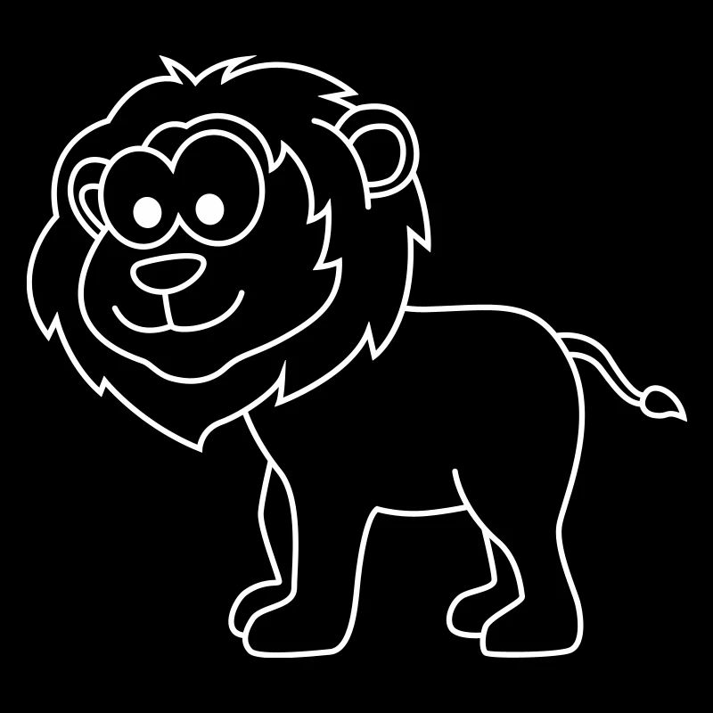 Lion Comic Animal